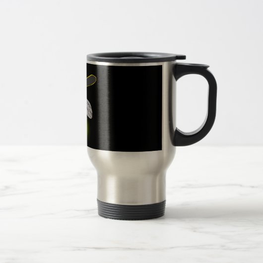 Mug De Voyage feu de vol de bogue (Droit)