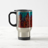 Mug De Voyage Feu et texture de glace (Gauche)