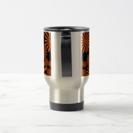 Mug De Voyage Feu orange (Poignée)