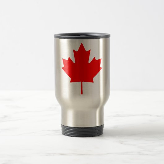 Mug De Voyage Feuille d'érable du Canada (Centre)