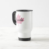 Mug De Voyage Feuille d'érable du Canada (Devant gauche)