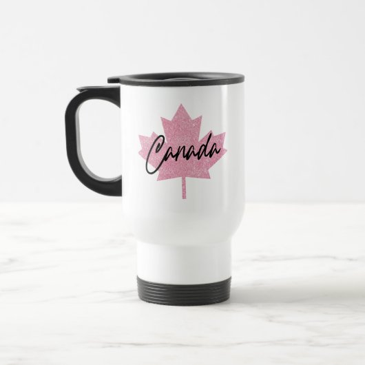 Mug De Voyage Feuille d'érable du Canada (Gauche)