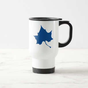 Mug De Voyage Feuille d'état de l'Indiana
