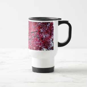 Mug De Voyage Feuille rose