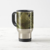 Mug De Voyage Feuilles métalliques (Devant gauche)