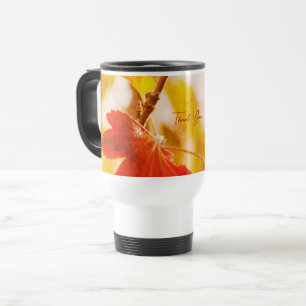 Mug De Voyage Feuilles Romantiques Boho – Fantaisie Botanique Me