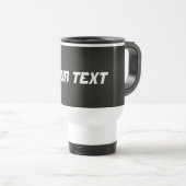 Mug De Voyage Fibre de carbone (Devant droit)