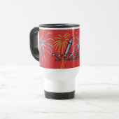 Mug De Voyage Fier Américain - (Devant gauche)