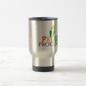 Mug De Voyage Fier café ProclamationER Voyage Mug (Centre)