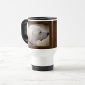 Mug De Voyage Fier Chien Papa Sombre Brown (Devant gauche)