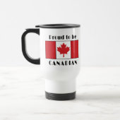 Mug De Voyage Fier d'être canadien (Gauche)