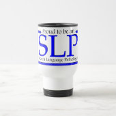 Mug De Voyage Fier d'être un SLP (Centre)