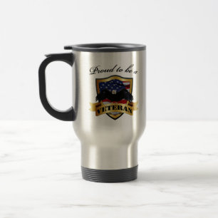 Mug De Voyage Fier d'être un vétéran