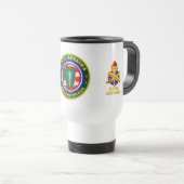 Mug De Voyage Fière Armée des affaires civiles Soldat (Devant droit)