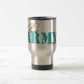 Mug De Voyage Fière maman de l'armée (Centre)