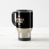 Mug De Voyage Fière mère infirmière (Devant gauche)