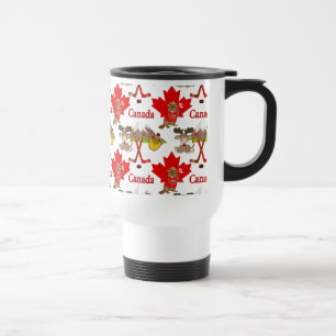 Mug De Voyage Fièrement le castor canadien