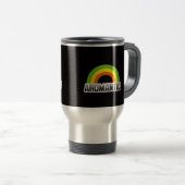 Mug De Voyage Fierté aromantique (Devant droit)