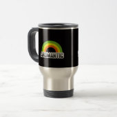 Mug De Voyage Fierté aromantique (Devant gauche)