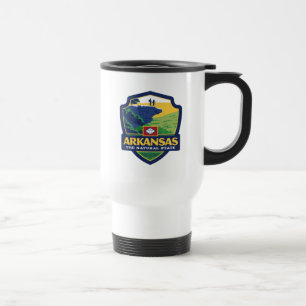 Mug De Voyage Fierté de l'État   Arkansas