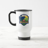 Mug De Voyage Fierté de l'État | Arkansas (Gauche)