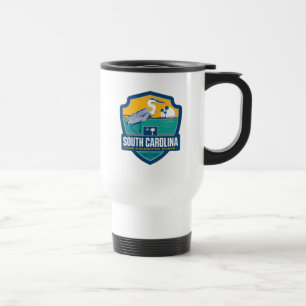 Mug De Voyage Fierté de l'État Caroline du Sud