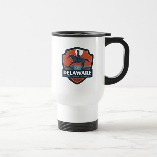 Mug De Voyage Fierté de l'État | Delaware (Droite)