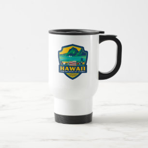 Mug De Voyage Fierté de l'État   Hawaii