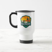 Mug De Voyage Fierté de l'État | Illinois (Gauche)