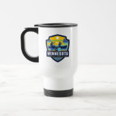 Mug De Voyage Fierté de l'État | Minnesota (Gauche)