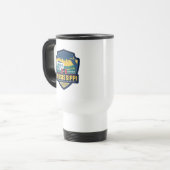 Mug De Voyage Fierté de l'État | Mississippi (Devant gauche)