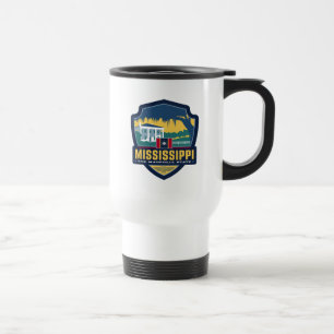 Mug De Voyage Fierté de l'État Mississippi