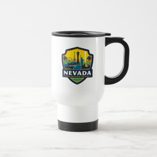 Mug De Voyage Fierté de l'État | Nevada (Droite)