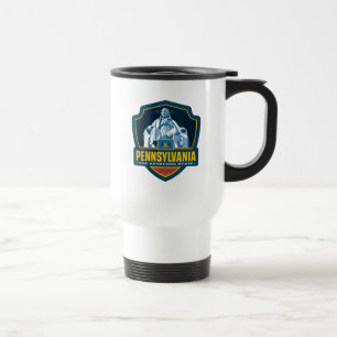 Mug De Voyage Fierté de l'État Pennsylvanie