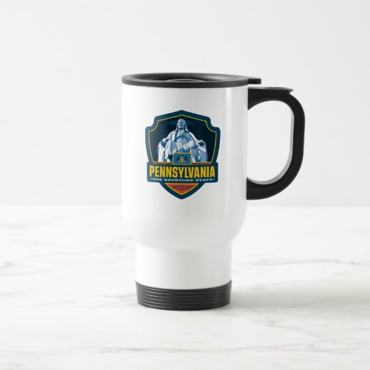 Mug De Voyage Fierté de l'État | Pennsylvanie (Droite)