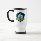 Mug De Voyage Fierté de l'État | Pennsylvanie (Gauche)