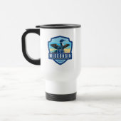 Mug De Voyage Fierté de l'État | Wisconsin (Gauche)