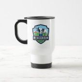 Mug De Voyage Fierté de l'État | Wisconsin 2 (Gauche)