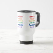 Mug De Voyage fierté féministe (Devant droit)
