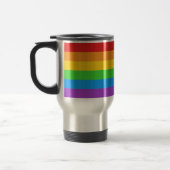 Mug De Voyage Fierté sur le Go : drapeau arc-en-ciel (Gauche)