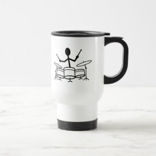 Mug De Voyage Figure du manche de tambour