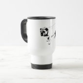 Mug De Voyage Figure propre et audacieuse (Devant gauche)
