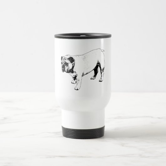 Mug De Voyage Figure propre et audacieuse (Centre)