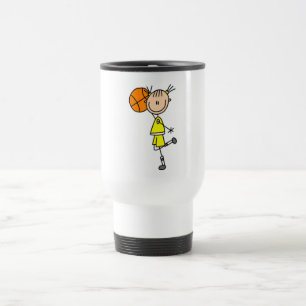 Mug De Voyage Fille avec T-shirts de basketball et cadeaux