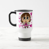 Mug De Voyage Fille de ballerine (Gauche)