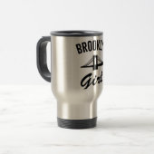 Mug De Voyage Fille de Brooklyn (Devant gauche)