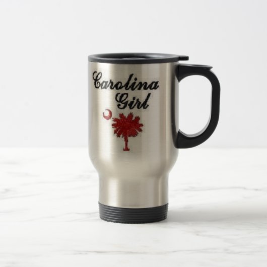 Mug De Voyage Fille de la Caroline (Droit)