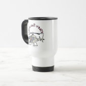 Mug De Voyage Fille de l'hélicoptère léger (Devant gauche)