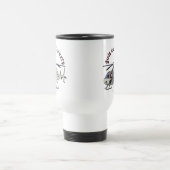 Mug De Voyage Fille de l'hélicoptère léger (Centre)