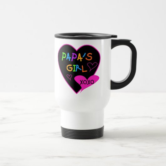 Mug De Voyage Fille de Papa Tee - shirts, Casquettes, Mugs, Bout (Droite)